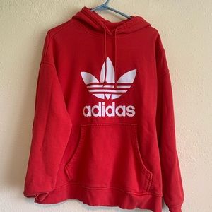 Red Adidas Hoodie